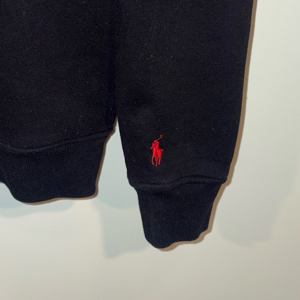 Polo Ralph Lauren Checked Big Pony Logo Hoodie - Picture 3 of 6